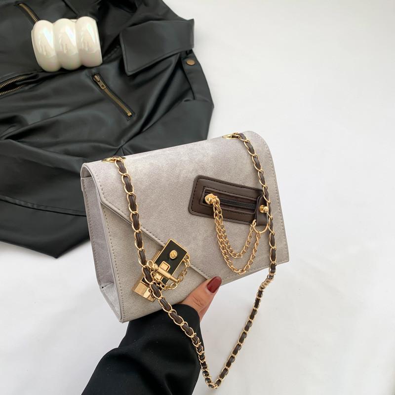 Chic Retro Fashion Small Crossbody Handbag For Women Stylish Everyday Use кремовый