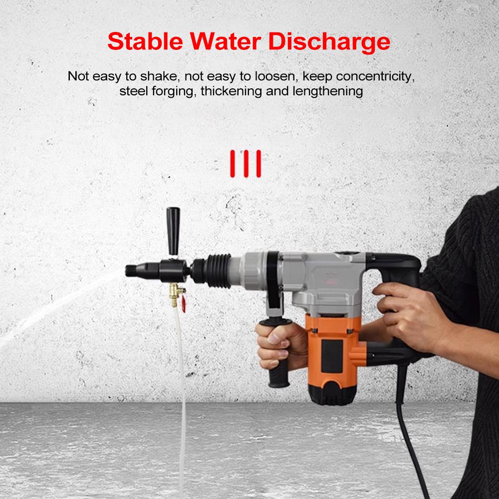 Electric Hammer Water Injector Connecting Rod Water Adding Device Water Drilling Rig Conversion Head Connection Tool