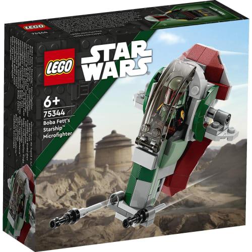 LEGO Toy Star Wars Boba Fett's Spaceship (TM) Microfighter Boys Girls Star Wars Children's Goods Figure Plastic Model Toy Educational Toy Birthday Pre
