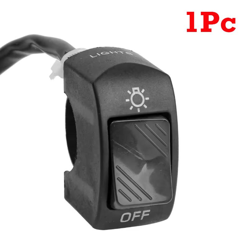 1/2Pcs Motorcycle Switch ON/OFF Button Universal Moto Scooter Second-line Headlight Handlebar Switch Modification Accessories