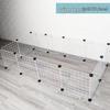 Modular Indoor Pet Playpen with Top Cover