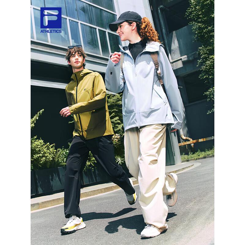 

FILA Unisex Windproof Hooded Woven Jacket M