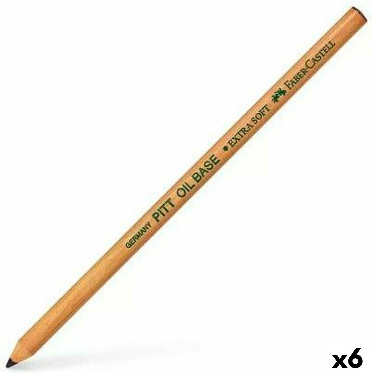 

Мягкий карандаш Faber-Castell Pitt Oil Base (6 единиц) TU прозрачный