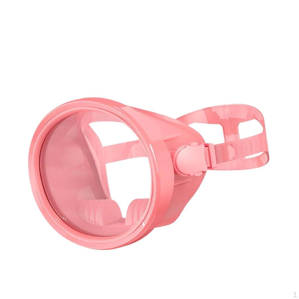 Compact Scuba Goggles for Freediving with Silicone And Glass