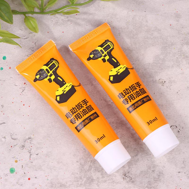 2Pcs Power Tool Grease 30Ml Electrical Power Tool Rotary Bit Lubricant Heat-Resistant Bearing Grease Rotary Hammer Accessories
