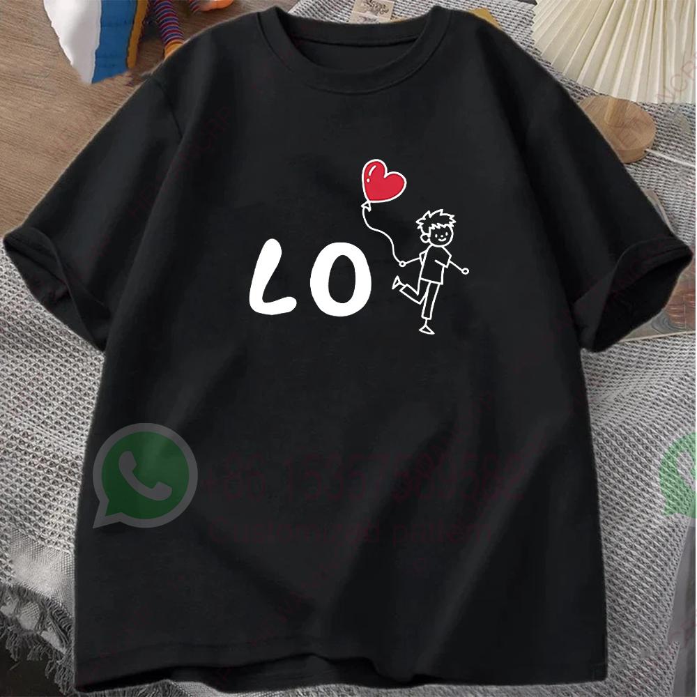 Funny Graphic Print Men TShirt Cotton Oneck shortsleeved Tee Casual Harajuku couple outfit Tshirts Tops Oversized streetwear