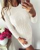 New Autumn Winter Warm Sweater Dress Women Sexy Slim Bodycon Dress Female Knitted Dress