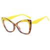 Fashion Cat Eye TR90 Frame Blue Light Blocking Glasses 0 to +4 5 Degrees High Vision Large Frame