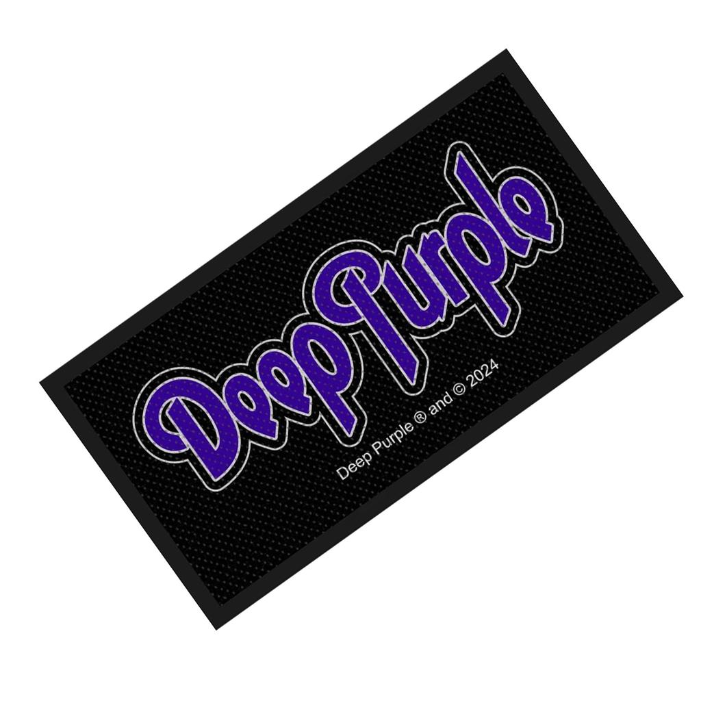 Deep Purple Woven Logo Patch