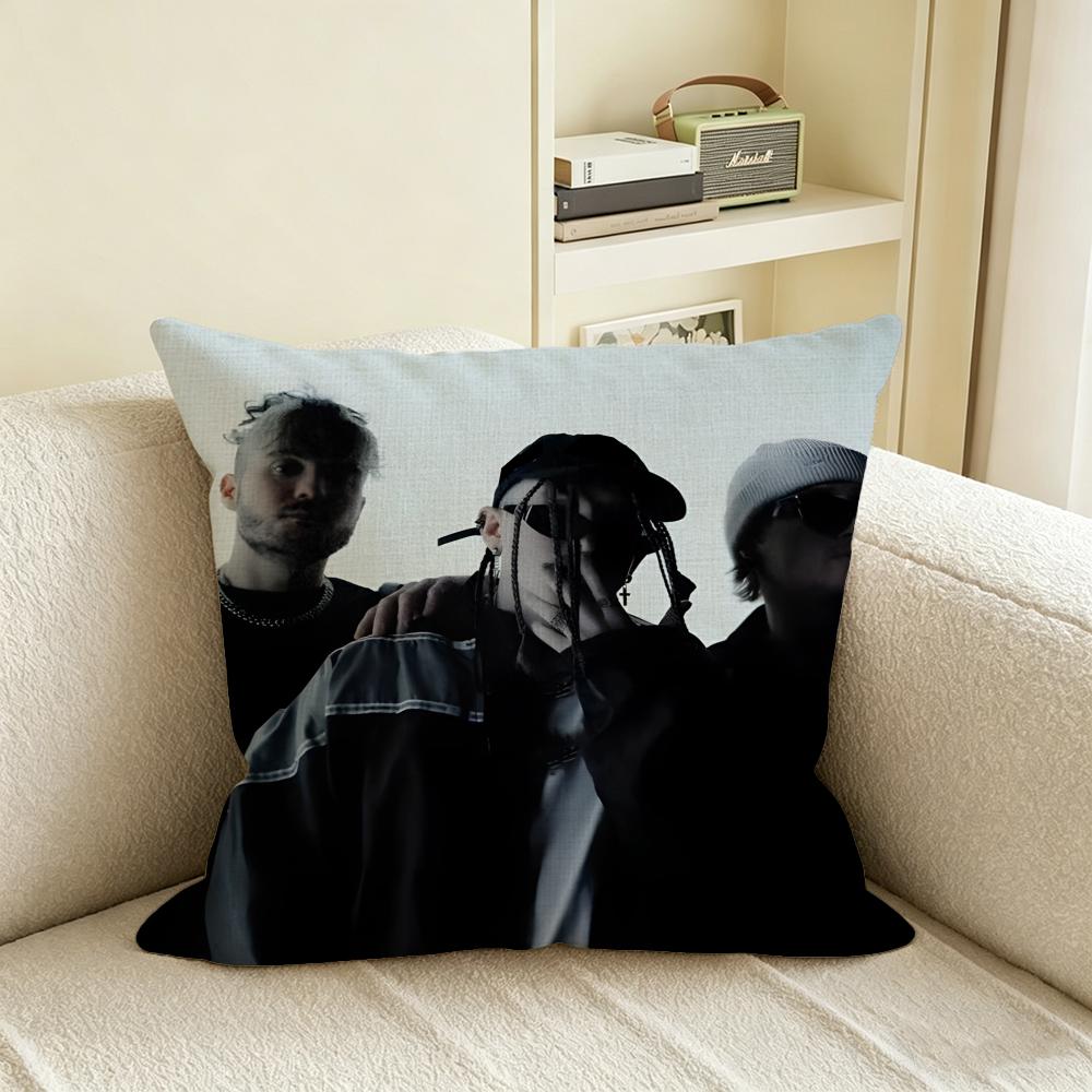 C-Chase Atlantic Cushion Cover Natural Linen Pillowcase Set, All-In-One Decor For Sofa, Bedroom & Chair