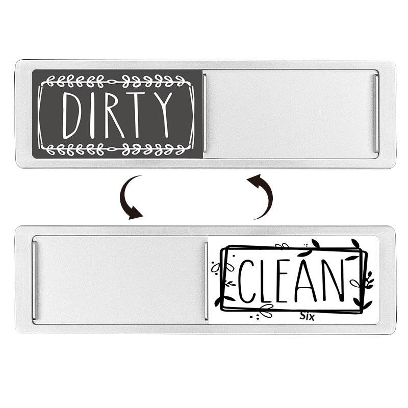 1 Stück Geschirrspüler-Magnet Clean Dirty Schild Für Geschirrspüler Oder Kühlschrank, Magnetischer Clean Dirty Geschirrspüler-Magnet-Anzeiger-Markierer