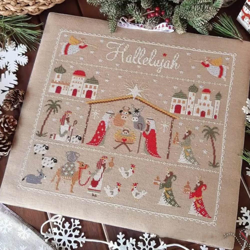 Cross Stitch Set Christmas Cross Stitch Kits Non-finished Products Funny Embroidery Kit Needlework