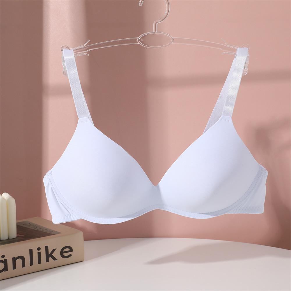 

FINETOO Push Up Bralette Deep V Сексуальный женский бесшовный бюстгальтер Нижнее белье с открытой спиной без бретелек S-XL Спортивный топ Бюстгальтеры с подкладками Женское нижнее белье 34/75B белый