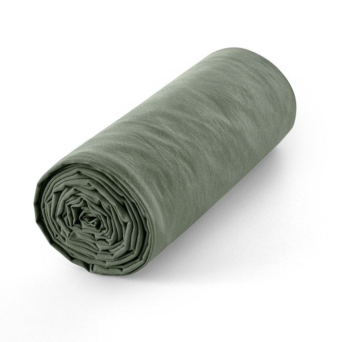 Drap housse 90 x 190 cm bonnet 30 cm "Prémium" pour lit 1 place