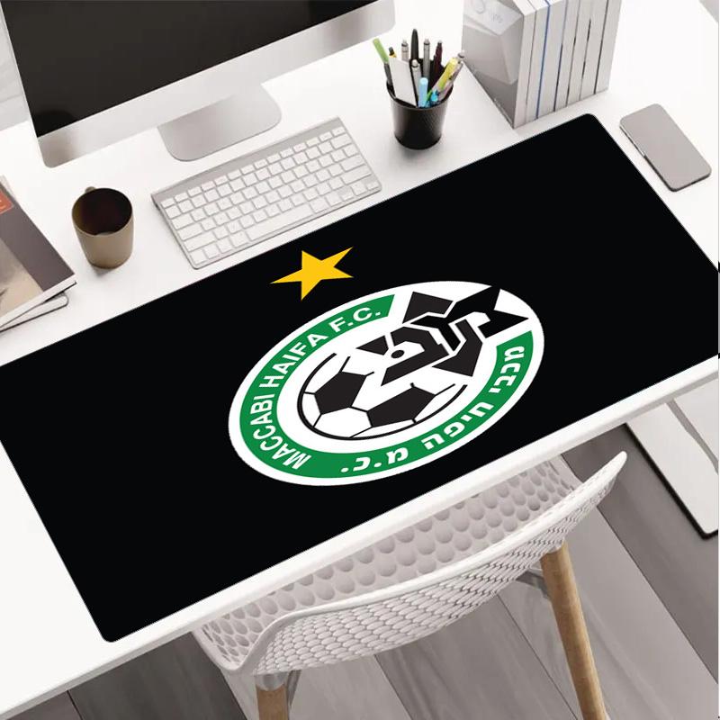 Maccabi Haifa Fc Crest Mouse pad Mouse pad, Gaming Mouse Pad, keyboard pad, Desk Decor for computer notebook Fan Gift Birthday Gift