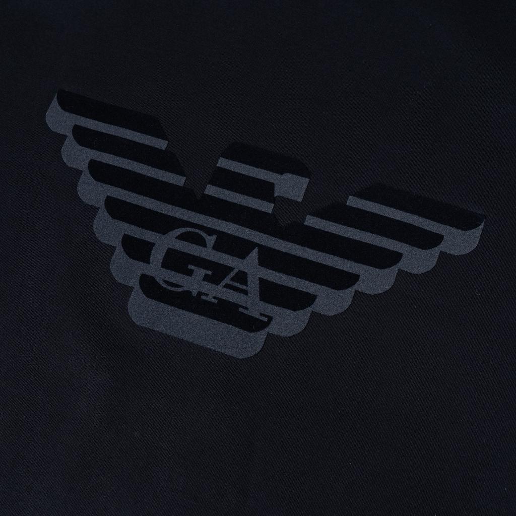 EMPORIO ARMANI FW23 Sweatshirt Men's Black 6R1MG7-1JHSZ-00A9