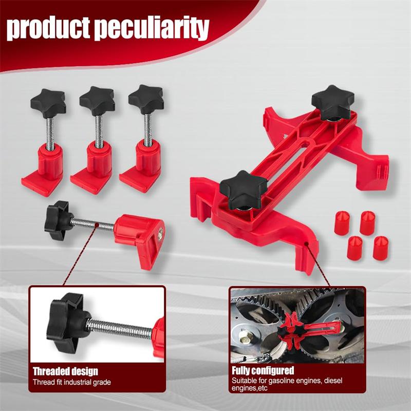 Universal Timing Locking Tool Kit Cam Lock Tool Camshaft Sprocket Clamp Kit Camshaft Gear Holder Dual Cam Clamp