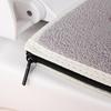 Toilet Seat Cover Soft Stretchable Non-Slip Washable Pad Round Elongated Square Toilet Seat Mat Wrinkle Resistant Toilet Seat