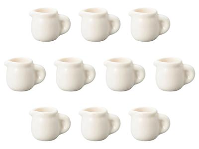 Set mit 10 NB Tama-randigen Einzelportionskrügen [2,5 x 2,7 cm] (10cc)]  Westliches Geschirr von Setomonohonpo