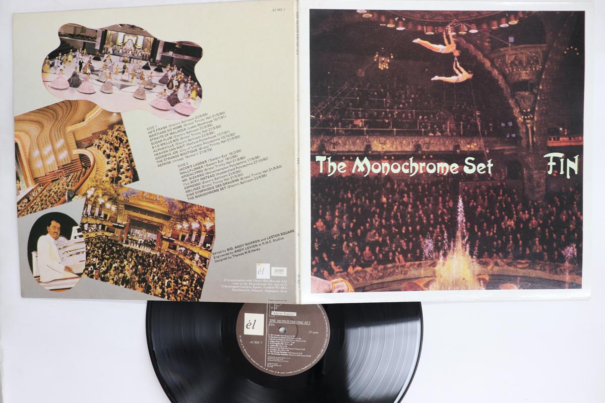 LP Record MONOCHROME SET Fin ACME3 EL 1986 UK Rock Used