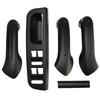 RHD Interior Door Grab Handle Cover + Switch Bezel For VW Golf MK4 Bora 1998-2005