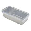 Shimomura Kikaku Storage Slim Made In Long Convenient for Food Temporary Meal with Stainless 39785 Container, Type, Japan, 22.5cm Length, Size,