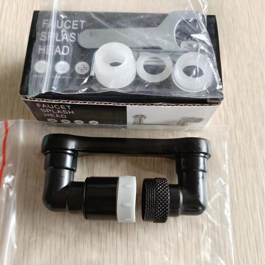 Universal 1080° Rotating Faucet Extender with Splash-Proof Aerator