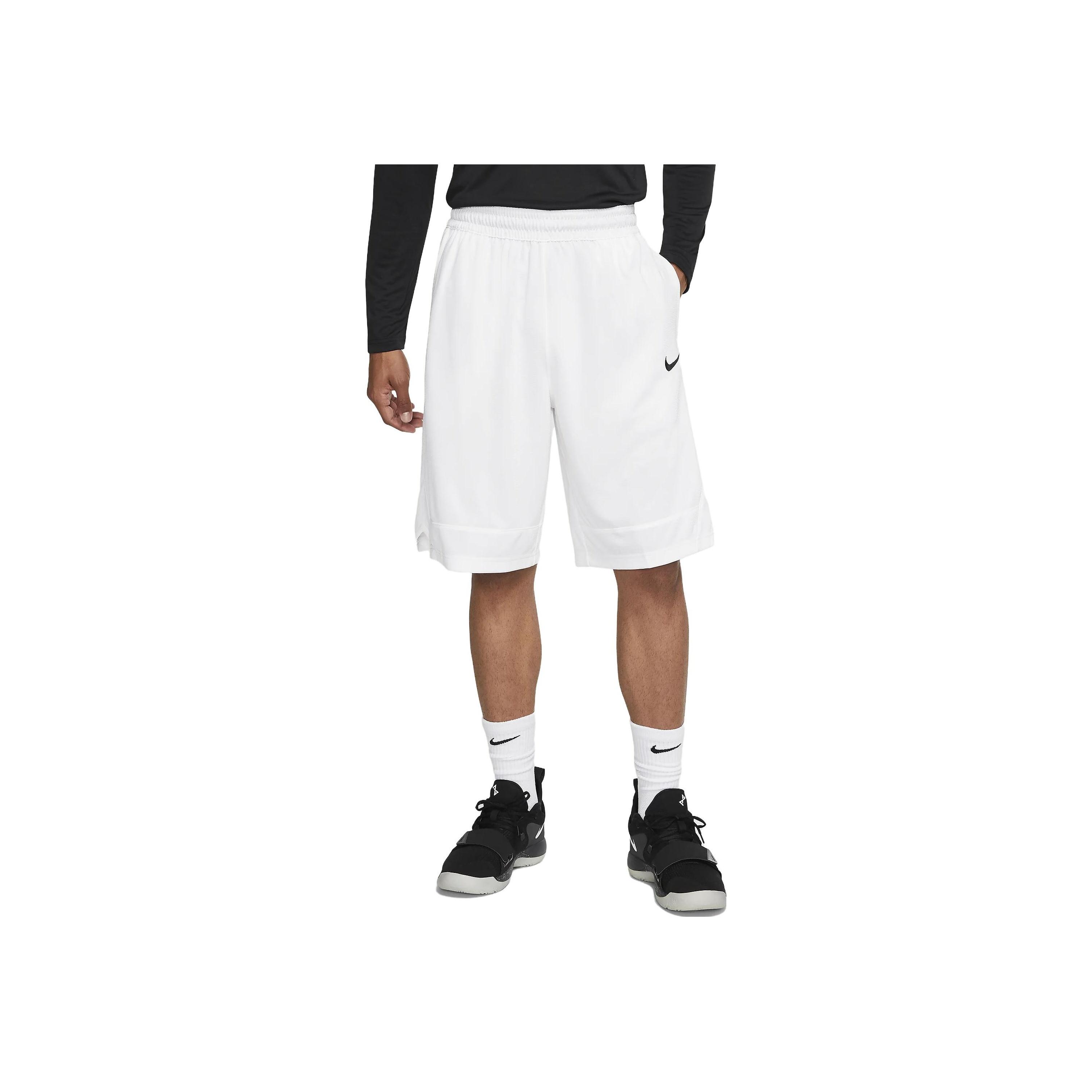 Nike Баскетбольные шорты Icon Dri-Fit Белые Мужские Уличная одежда AJ3914-100 M