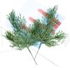 5/10pcs Cypress Leaves Christmas Home Decorations Craft Materials Wholesale Wedding Decorative Flowers Artificial Plants