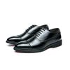 Pointed British Style Leather Shoes Hairstyle Loafer Shoe Division Office Casual Leather Shoes Men'S Wedding Shoes