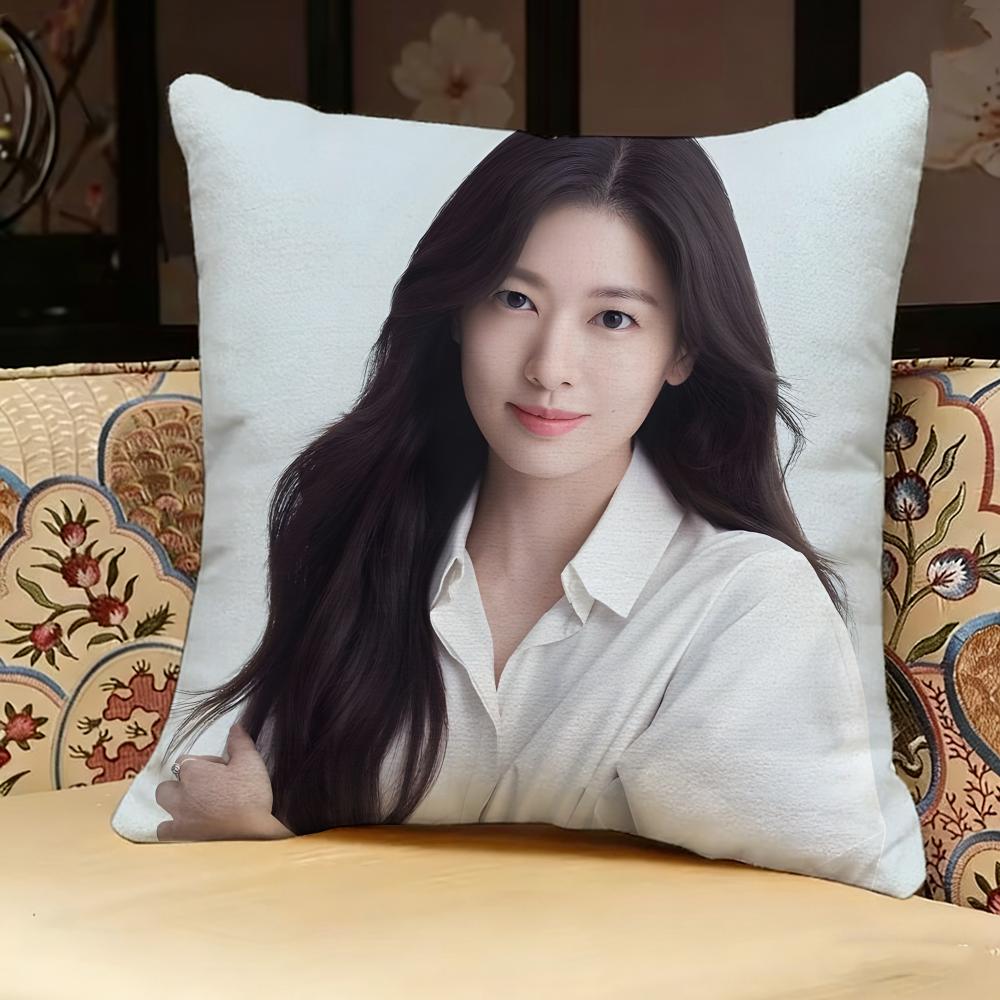 Jung S-So-min Actor Pillow Case Pillowcase, Double-sided Printed, Sofa Cushion, Bedroom Headboard Pillow