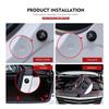 FIQ4  Hot 2025 4/8PCS Car Anti-collision Silicone Door Shock Absorber Spacer For Mercedes Benz AMG W205 W206 W203 W220 W211 W212 W201