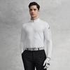 FILA Golf Series Minimalist Stylish Casual Sports Comfortable Long Sleeve T-Shirt Men tops Jade-White A11M615212FWT