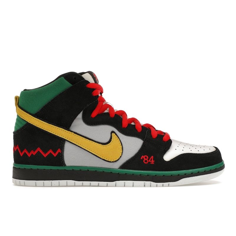 

Мужские кроссовки Nike Dunk High Pro Premium SB Mcrad Black Vivid-Sulfur Wolf-Grey 554673-001