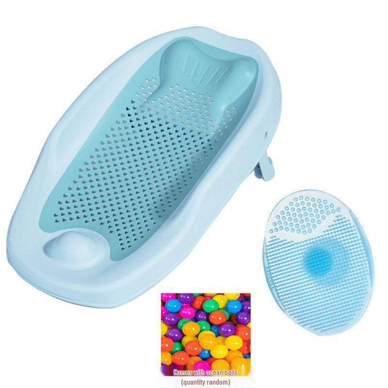 Newborn Reclining Baby Bath Net - Shower Seat with Mesh Fabric