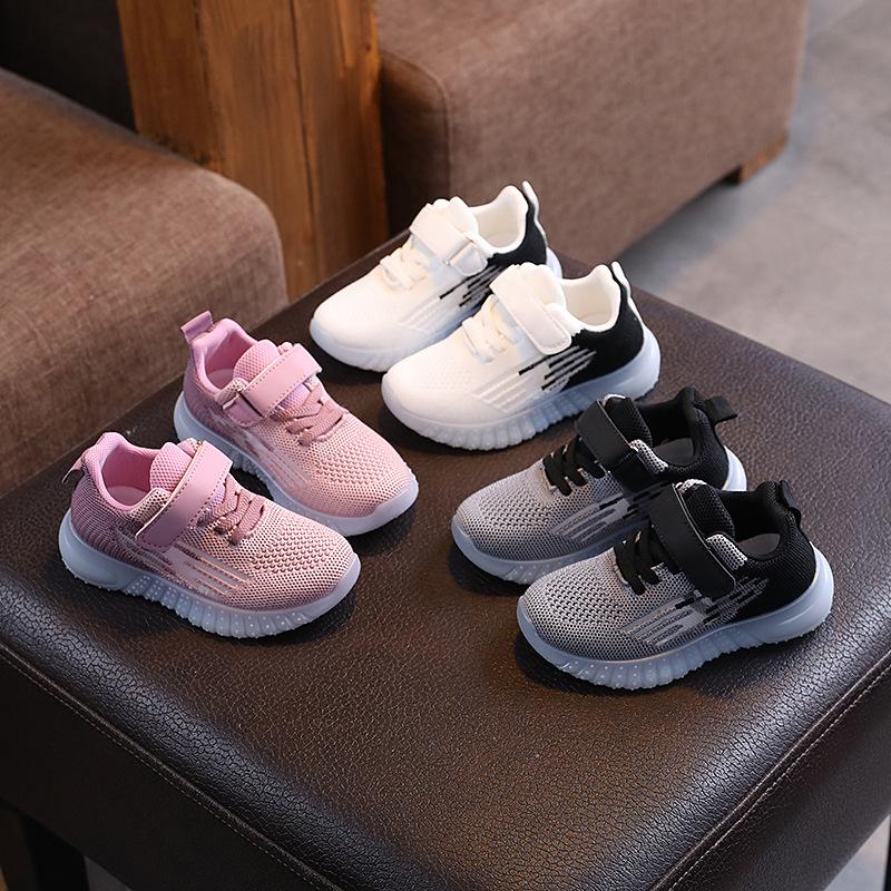 Spring Sneakers Kids New Fashion Simple Girl Shoes Comfort Soft Sports Boy Shoes Classic Trendy Breathable Casual Shoes Zapatos