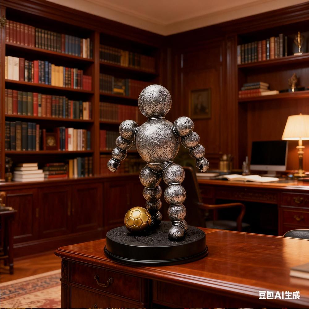 Sportsman Sculpture Resin Modern Abstract Artistic Athlete Statue Desktop Decoration For Nightstand Mantel Bookshelf Bedside