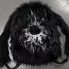 Borse Moda Inverno Zaino Soffice Peluche Grande Capacità Versatile Zaino da Uomo e Donna