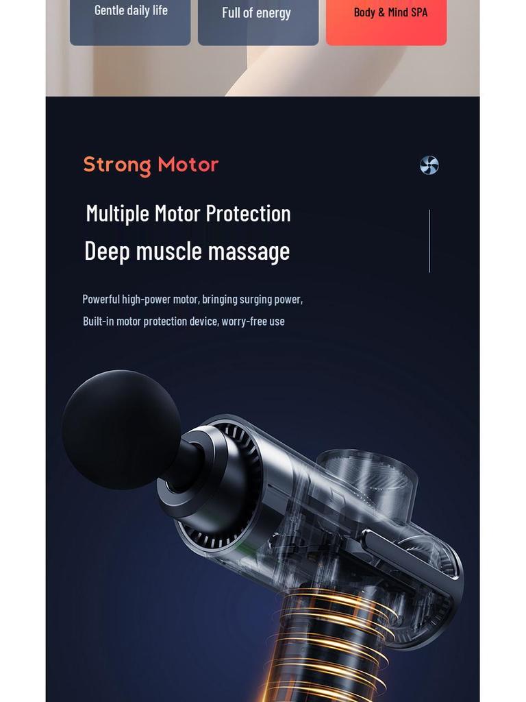 Professional Electric Heated Neck and Muscle Relaxation Massager Gun