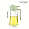 2 In 1 Edible Oil Spray Bottle Olive Oil Sprayer Dispenser Anti-leakage Glass Bottle BBQ Air Frying Pan Camping Kitchen Supplies