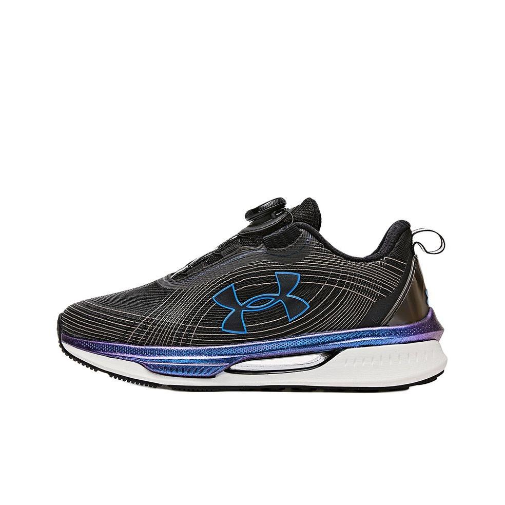 Under Armour Running Series Pu Fabric Versatile Sports Casual Fashion Comfortable Outdoor Low Top Kids Running Shoes Black Kids Sneaker 2541101HL
