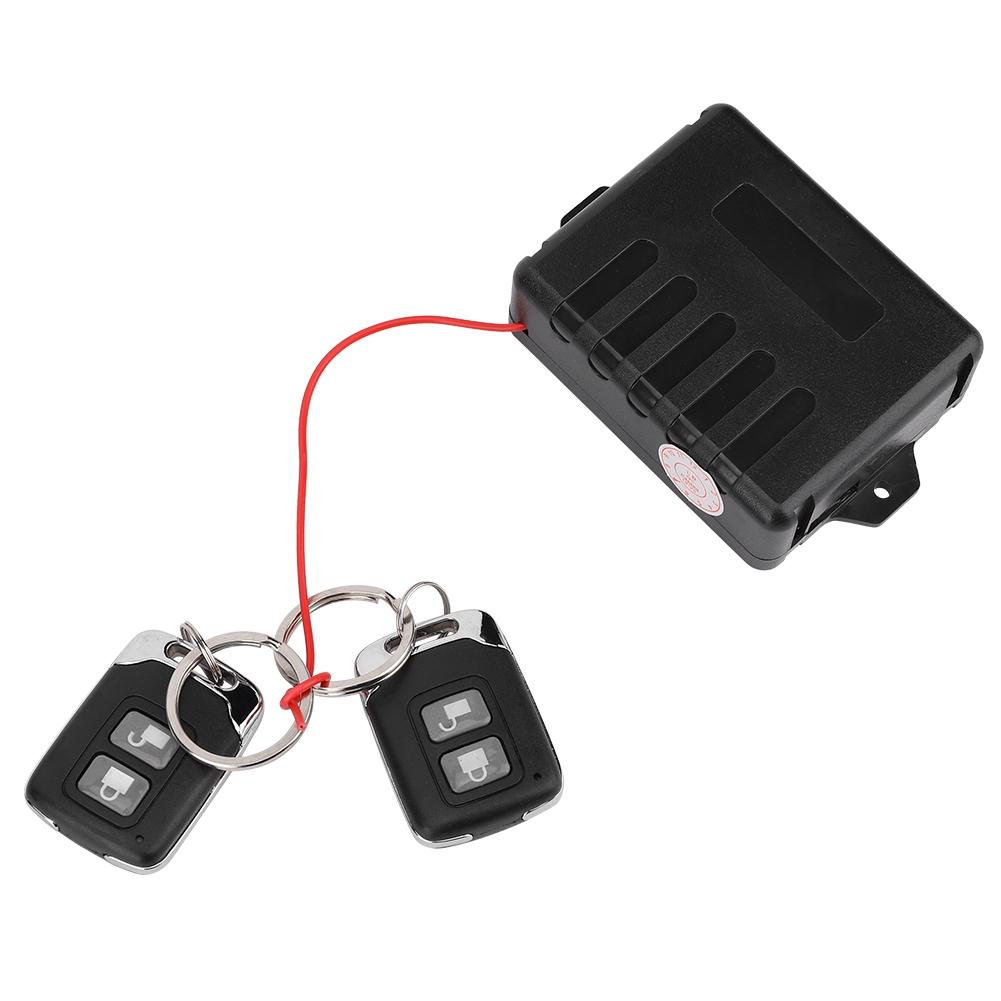 Car Universal Door Remote Keyless Entry Central Lock Kit System with Light Anti Theft Device