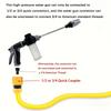 Portable high pressure car wash spray gun Long pole gun Car wash water gun Household car wash tool