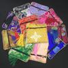 Quartet Zipper Packaging Tassel Beads Fabric Brocade Jewelery Bag Wallet Handbags Tips Bag