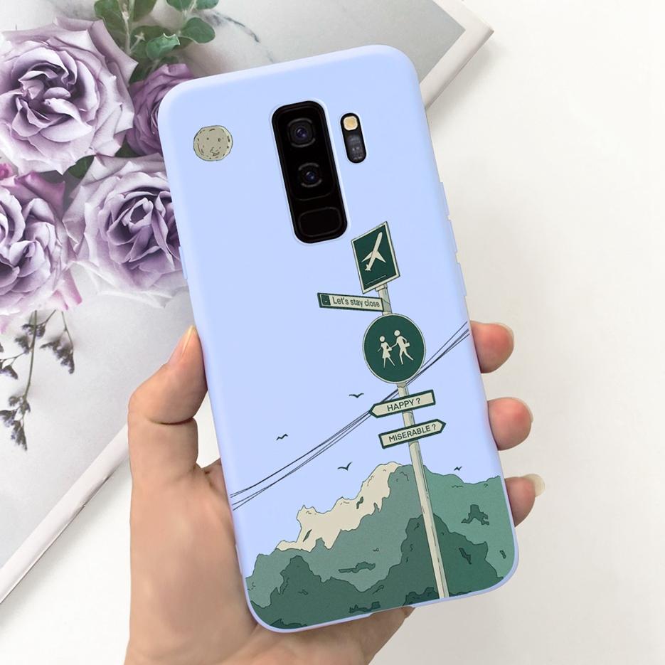 For Samsung Galaxy S9 Plus Case Cute Dinosaur Cartoon Cover Soft Silicone Phone Case For Samsung S9 Plus S9+ GalaxyS9 Back Cover