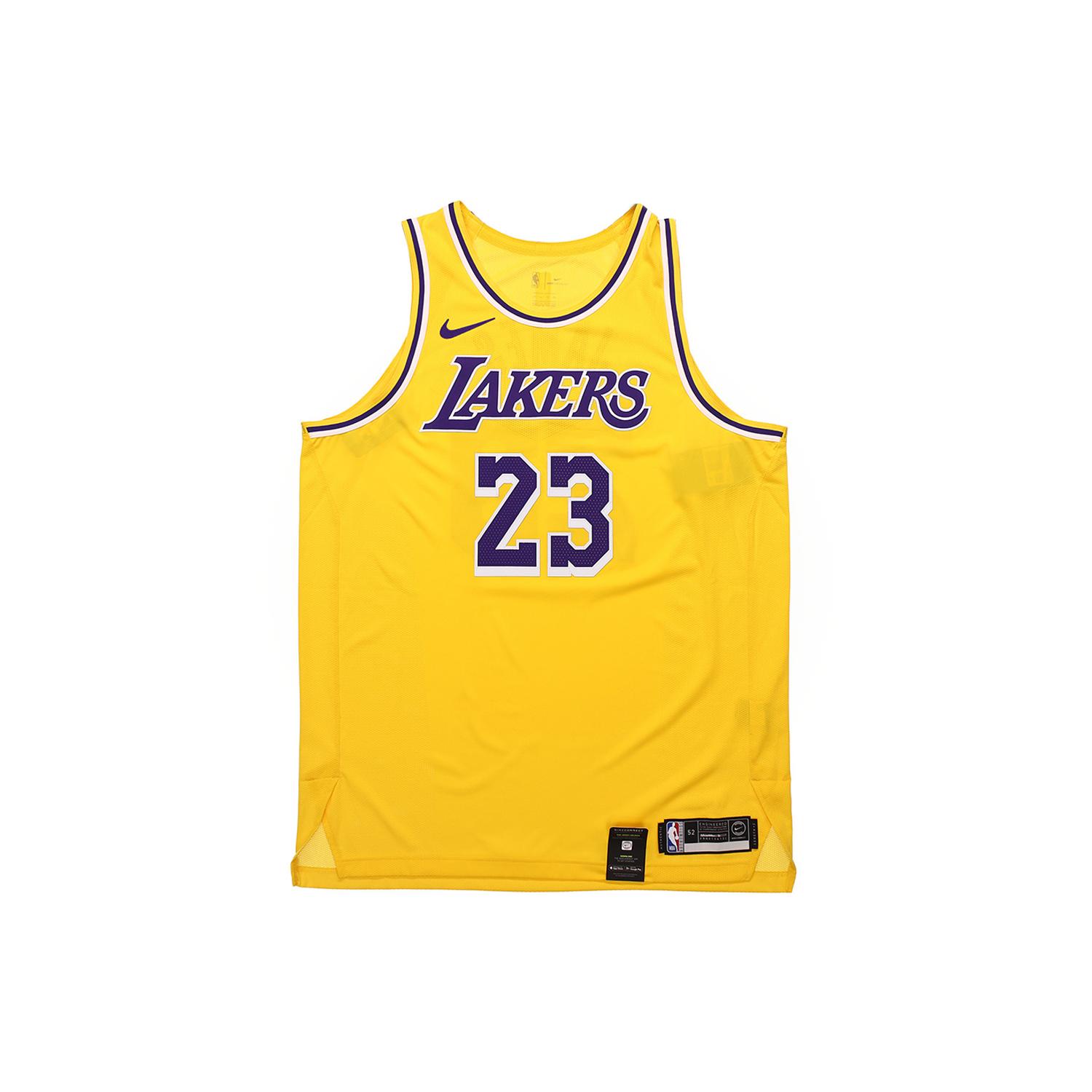 

New Nike Basketball Jerseys Men s Yellow AA7265-735 S