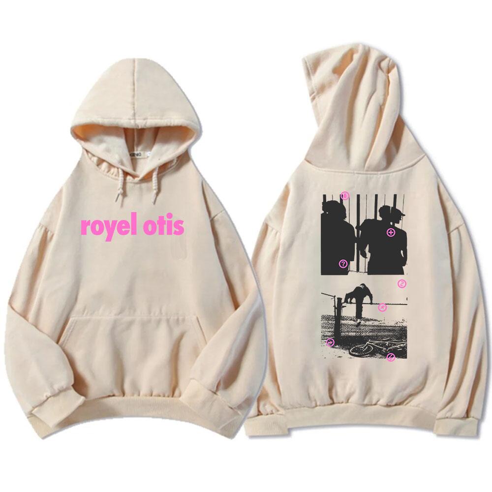 Royel Otis Hickey Hoodies Long Sleeve Autumn Male Sweatshirts Fashion Hooded Graphic Printing Pullovers Casual Fleece Men Hoodie