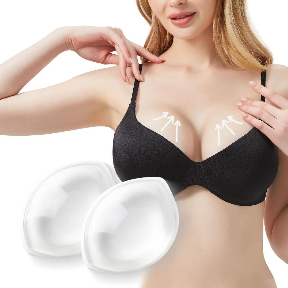 Soft Breast Pads Silicone Padding Bust Enhancer Hot Inserts Breast Pads  for Bikini Swimsuit