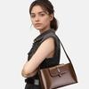 Koreanische Nischen-Achseltasche Damen Leder Neu Hochwertige Einzel-Schultertasche Mode Vielseitig Crossbody Damen Tasche