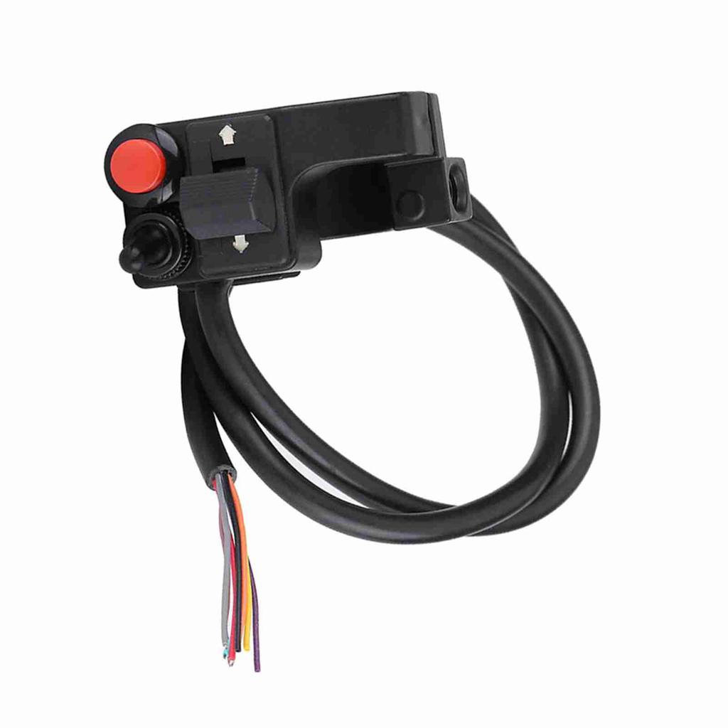 22mm Motorcycle ATV Handlebar Headlight Mount Push Horn Turn Switch for GS